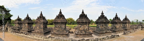 Plaosan Buddhist Temple in Yogyakarta, Indonesia