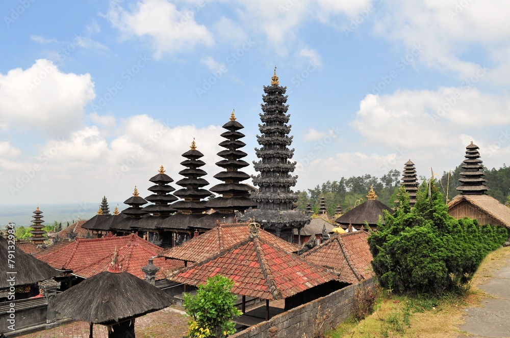 custom made wallpaper toronto digitalLargest Hindu temple Pura Besakih on Bali, Indonesia