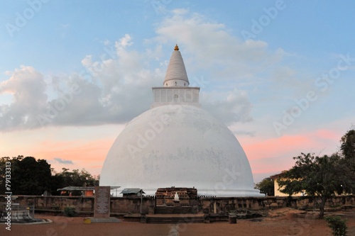 Mirisavatiya Dagoba Stupa, Anuradhapura, Sri Lanka photo