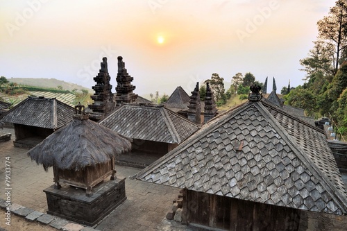 Принти на полотні Candi Cetho Hindu temple, Java, Indonesia
