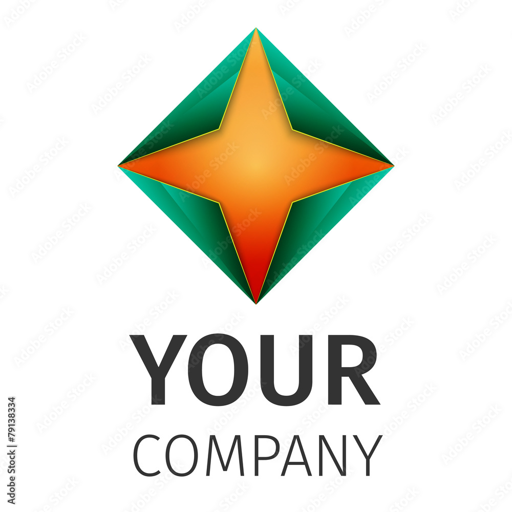 Obraz premium Abstract logo