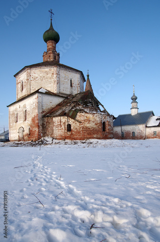 The Holy Cross Church and the Church of Cosmas and Damian in Suz photo