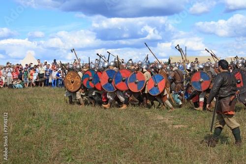 Medieval battle show Voinovo Pole (Warriors' Field)