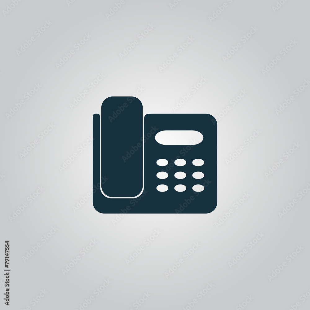 Vector fax machine illustration Vector fax machine illustration