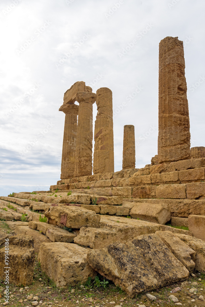 Temple of Juno. Valley of Temples, Agrigento. Sicily.