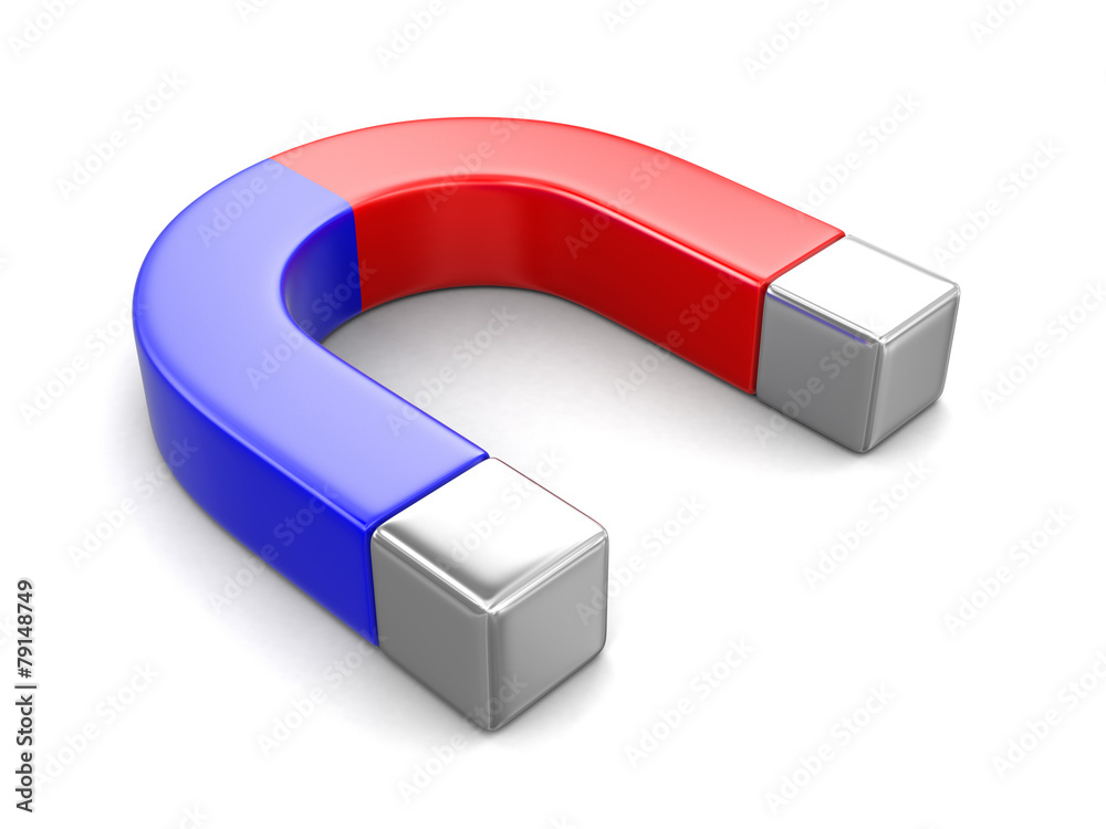 Magnet (clipping path included) Magnet (clipping path included)