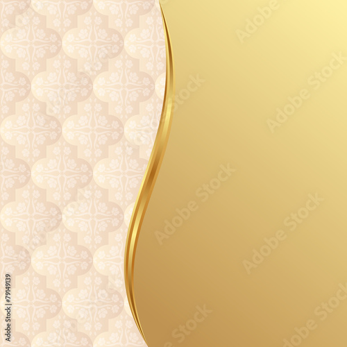 vintage background divided into two
