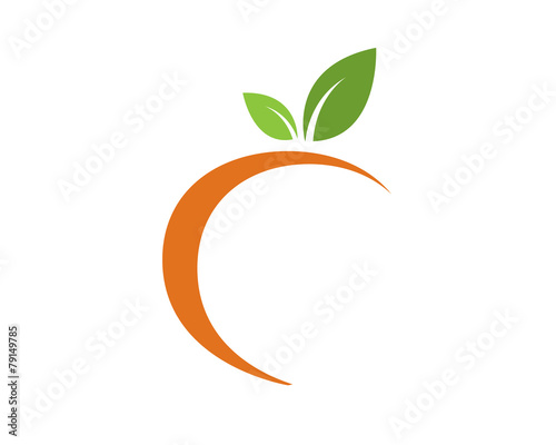 peach silhouette