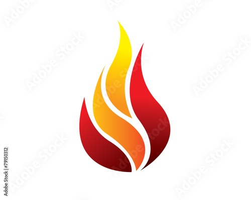 simple flame fire