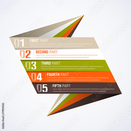 Infographics element