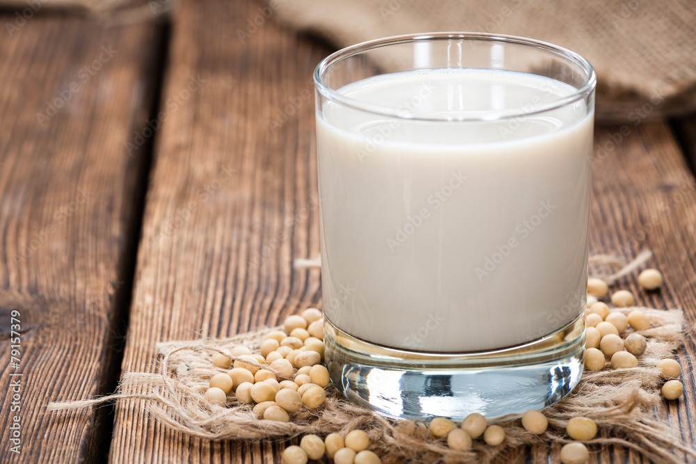 Soy Milk with some Seeds Soy Milk with some Seeds