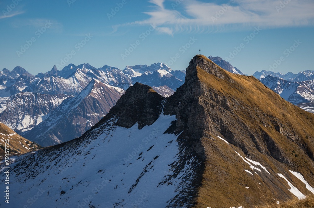 Damülser Mittagsspitze StockFoto Adobe Stock