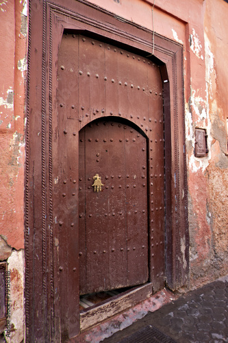 Marrakech - medina porta