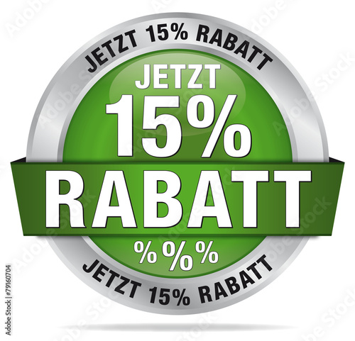Jetzt 15% Rabatt