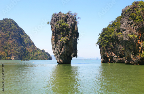 Ko Tapu, James Bond Island, Phang Nga Bay, Thailand, Asien