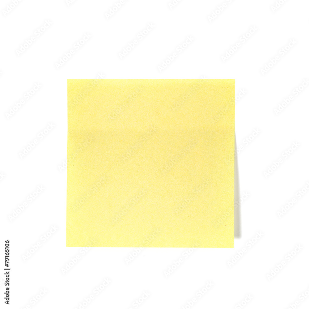 Yellow Sticky Note Yellow Sticky Note