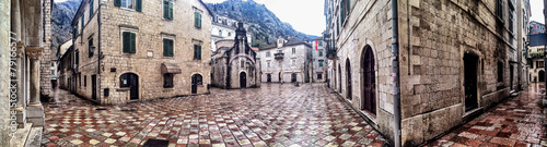 Empty streets of Kotor