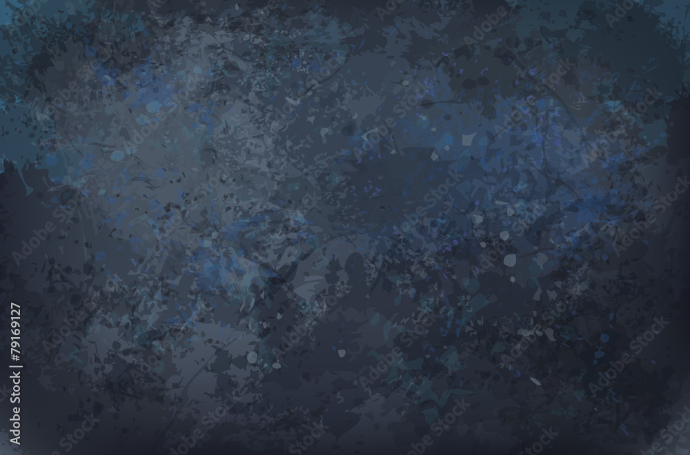 Vector black grunge texture background.