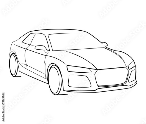 Car silhouette