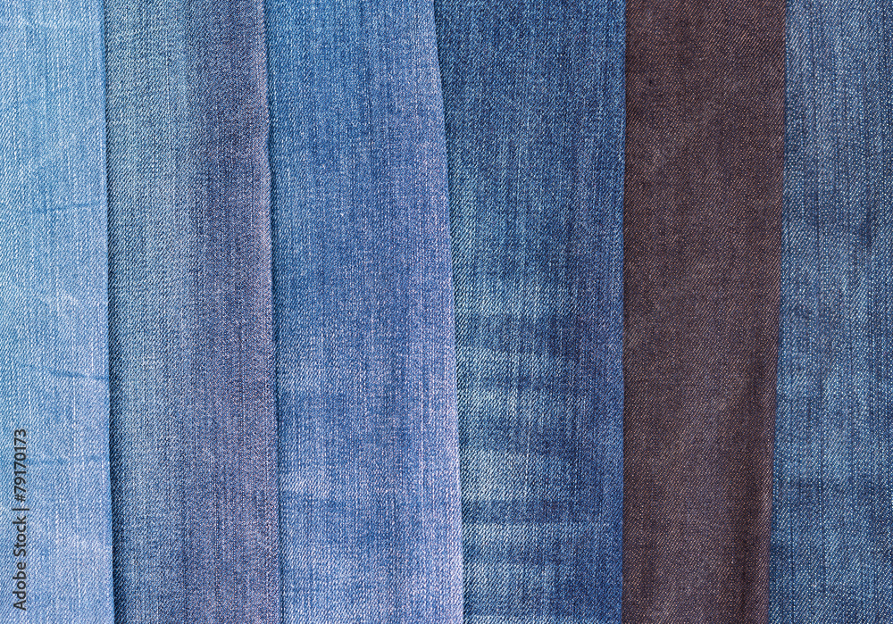 Group of jeans Group of jeans