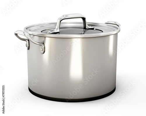 Pan from stainless steel for soup