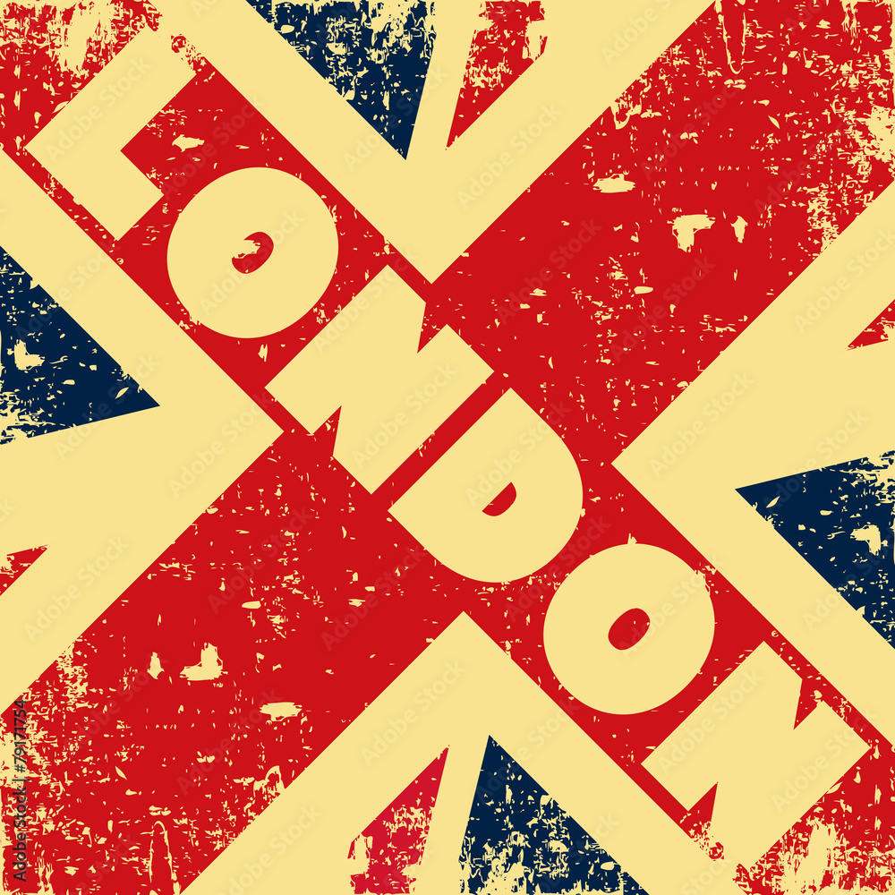 Fototapeta premium flag london.