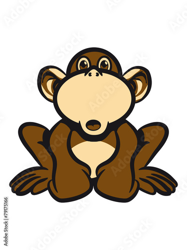 monkey funny sweet goofy