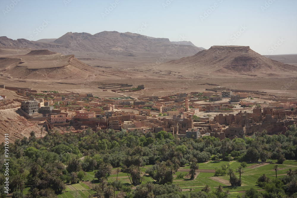 Marocco panorama Tinerhir