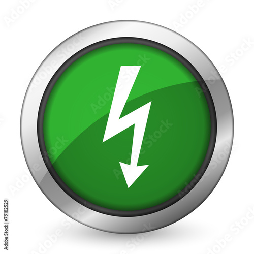 bolt green icon flash sign Free Download bolt green icon flash sign - GFXLoad