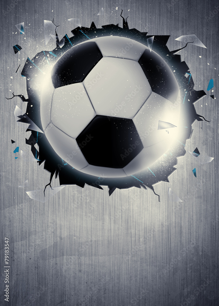Obraz premium Soccer or football background