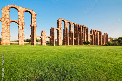 Aqueduct Los Milagros, Merida, Spain