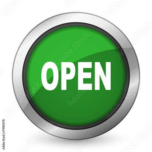 open green icon