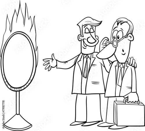 jumping through hoops cartoon