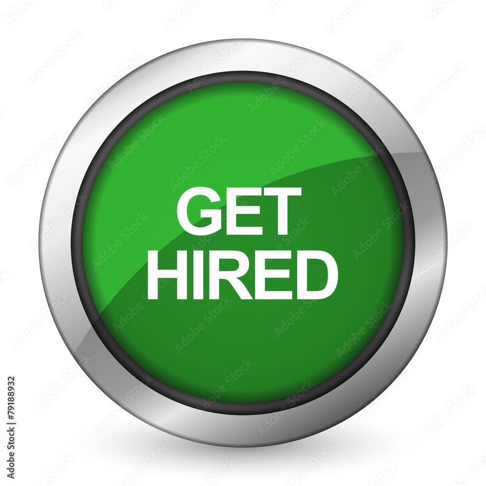 get hired green icon get hired green icon