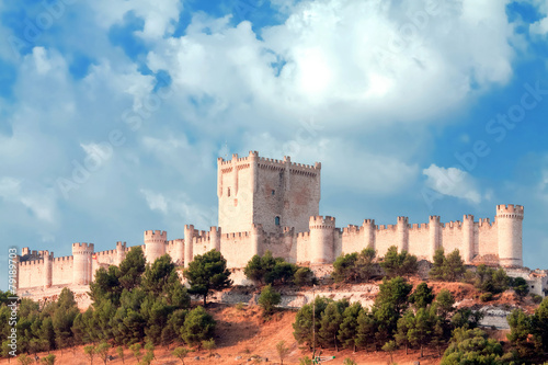 Castle of Penafiel, Valladolid, Spain photo