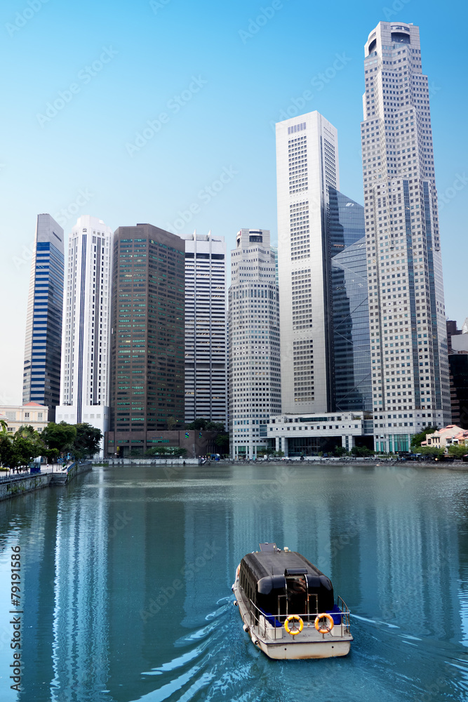 Obraz premium Singapore River
