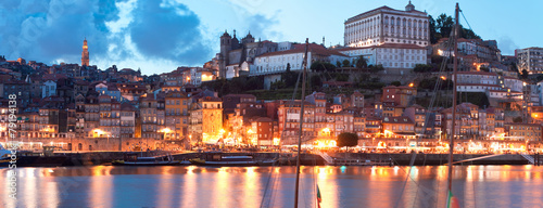 view of old town of Porto, Portugal