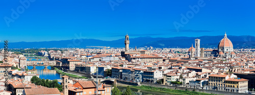 Fototapeta Naklejka Na Ścianę i Meble -  Panorama View of Florence, Tuscany, Italy
