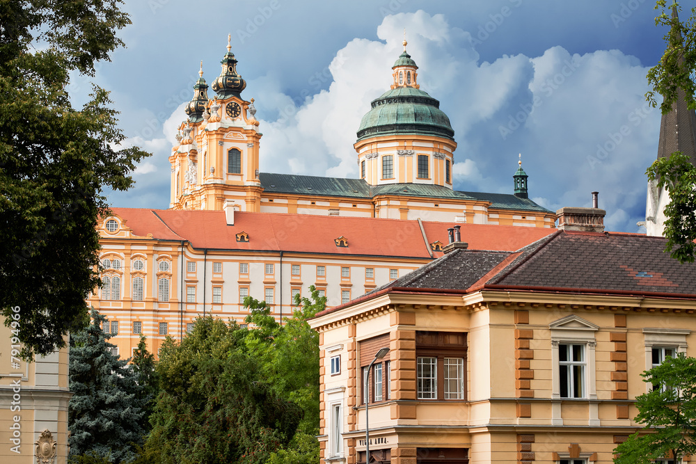 Fototapeta premium Melk abbey, Lower Austria, Austria
