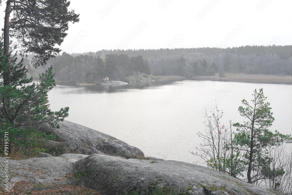 Fototapeta premium Lake view