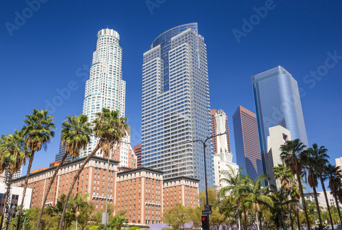 Los Angeles Pershing Square buildings © blvdone