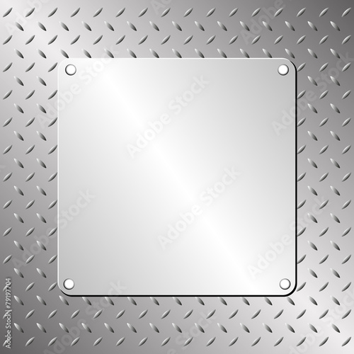 steel plate and metallic pattern