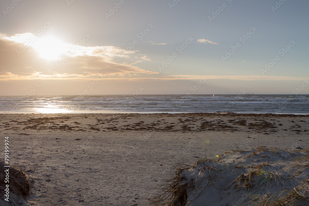 Sunset kiting in Varberg, Sweden