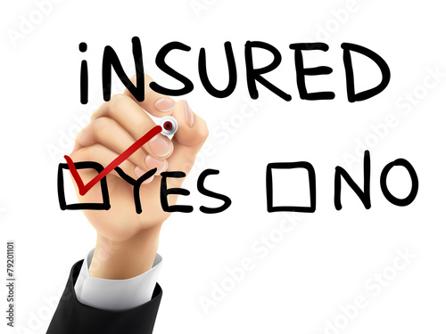 yes insured written by 3d hand