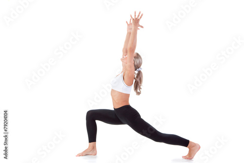 Sport Series: yoga. Soldier Position (3)