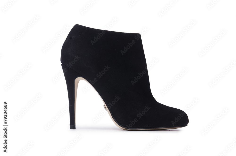 Woman shoes isolated on the white background Woman shoes isolated on the white background
