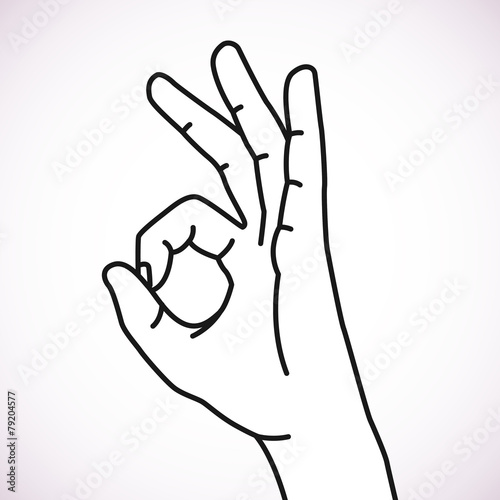 OK hand icon