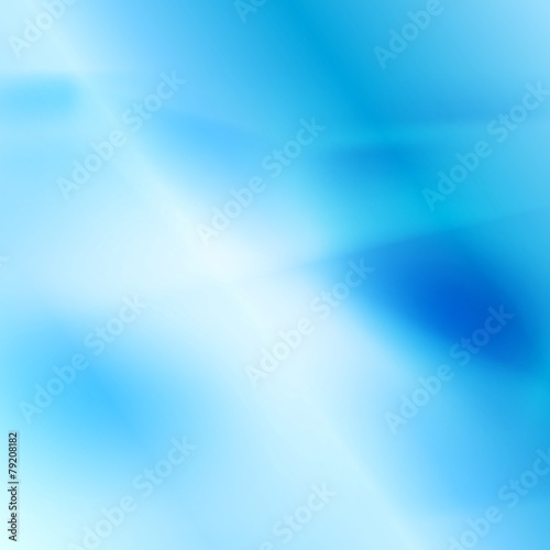 Bright blue abstract background