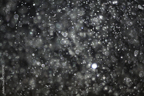 texture of white mist on a black background to 