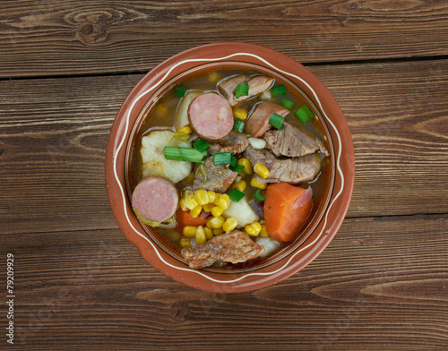 Portuguese cozido photo